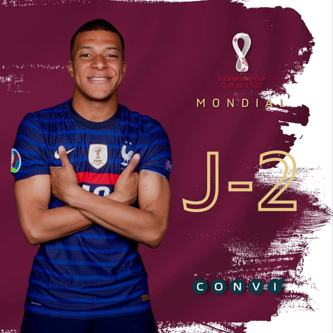 CONVISPORTS's tweet photo. Ça approche !!! #convi #WorldCup #Qatar2022 #convigroupe https://t.co/KsMHGd9B4v