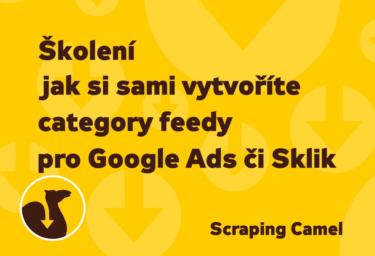 Minulé školení tvorby category feedů pro <a href="/GoogleAds/">Google Ads</a> a <a href="/Sklik/">Sklik.cz</a> se účastníkům líbilo. Tak jsme přidali další termín ještě do Vánoc. Proběhne ve středu 23. 11. dopoledne. Za hodinku se dozvíte jak tyto feedy pro PPC reklamu sami připravit.

Registrace:
mergado.cz/ovladnete-tvor…