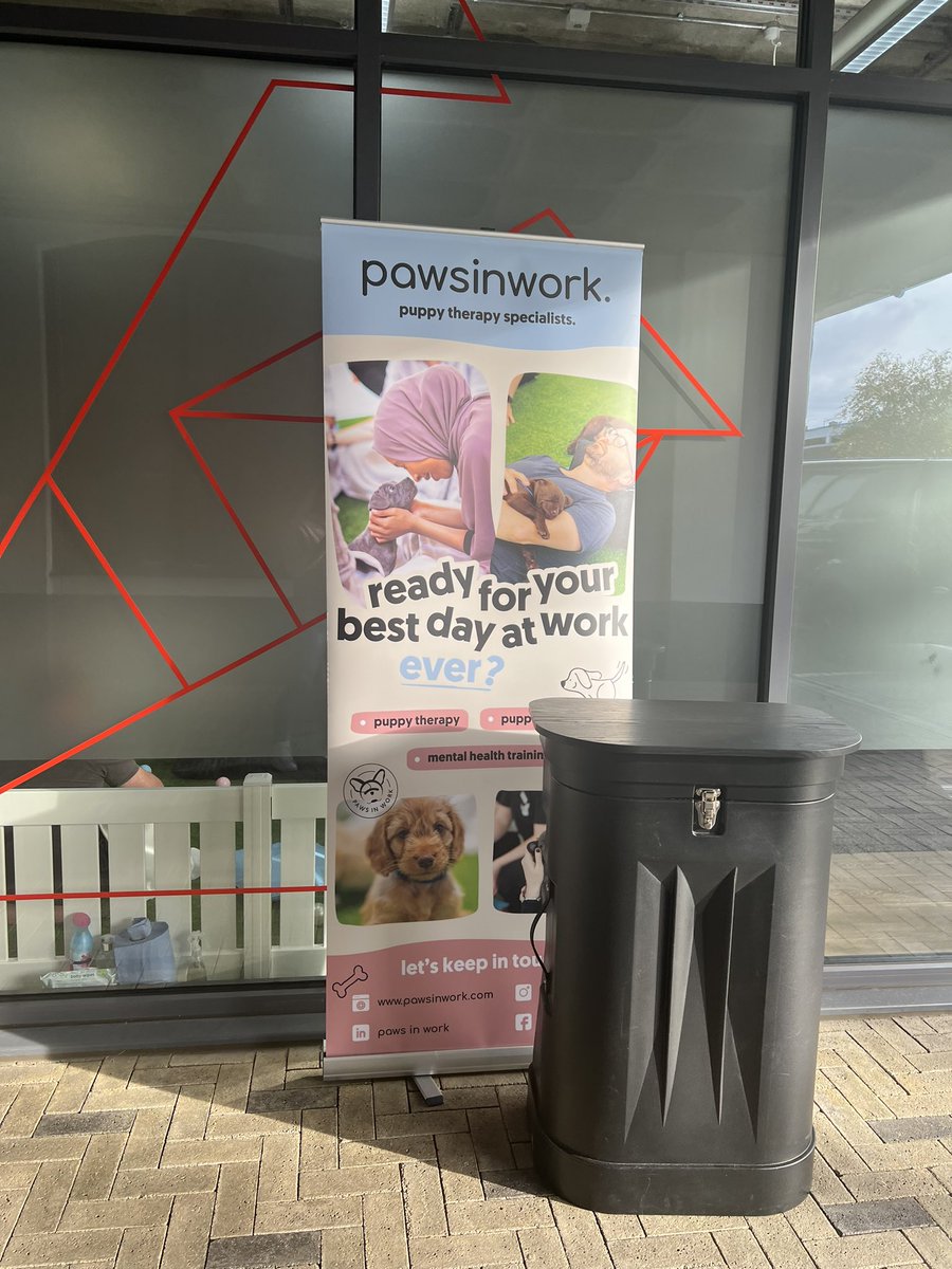 JessicaMorris_1's tweet photo. Thank you so much @GramGS for arranging this. There’s was a real buzz and happiness boost in the office! @pawsinwork is great for employee wellbeing, and who doesn’t love puppies? 😍🐾 I enjoyed it so much, I went back again later in the day 😂 #gramegamespups #gramlife https://t.co/M6gXSN7GaO