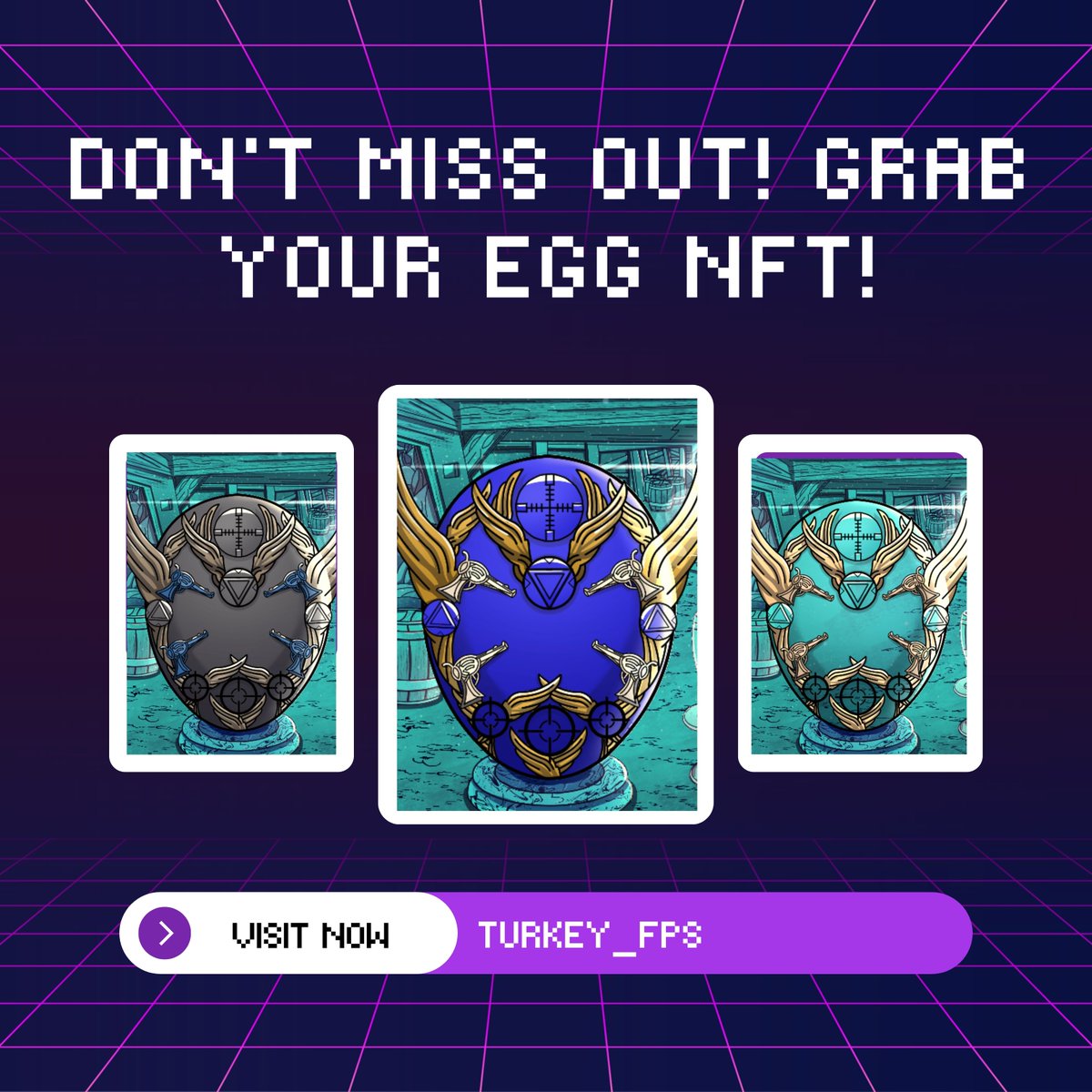 turkey_FPS's tweet photo. Don’t miss out! Grab your egg now! Before it’s too Late. ⏰ 

Mint Now:https://t.co/uIJ1qR31dE

#nfts #nft #nftart #nftcommunity #nftcollector #nftartist #cryptoart #digitalart #art #crypto #ethereum #blockchain #opensea #nftcollectors #bitcoin #nftdrop #cryptoartist https://t.co/vLOx6rng0G