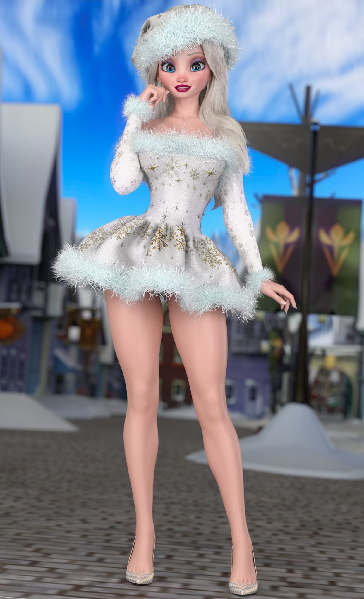 RuiDX on Twitter "Snowqueen in Arendelle ️ ️ https//t.co/kKLxZa38Bj