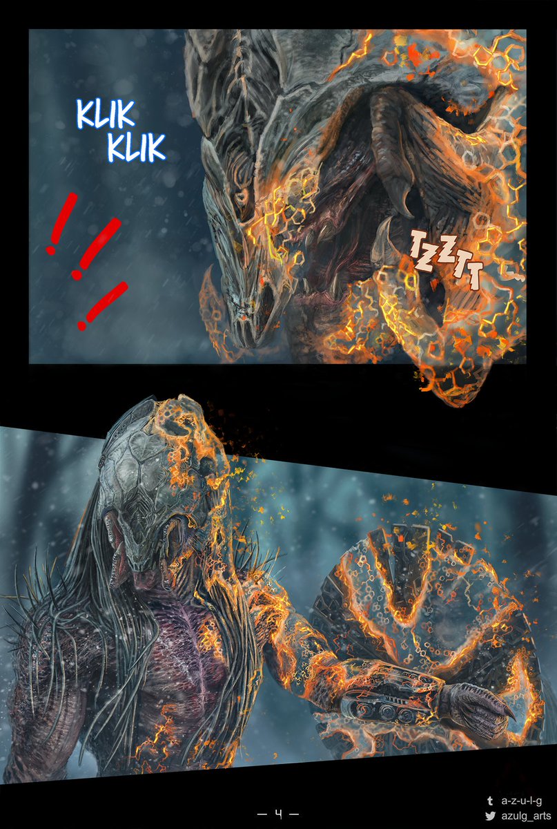 Azulg_Arts's tweet image. &quot;The pitch that I wrote to them was that it would be a younger Predator, a younger yautja, and Naru, and it would team up against Fur Trappers.&quot;
— Dan Trachtenberg —
(AVP Galaxy podcast#153)

Well...

Feral and Naru | (alternative) Prey

#Predator | #yautja | #PreyMovie