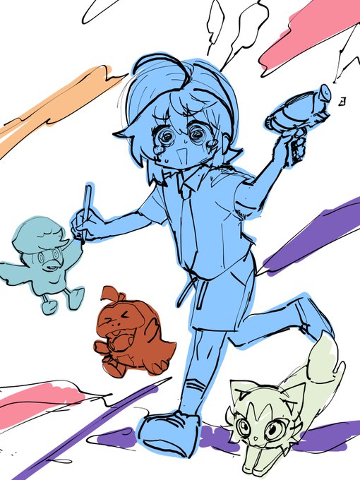 スプラトゥーン3とポケモンがほぼ同時期なせいで多忙な人の図 