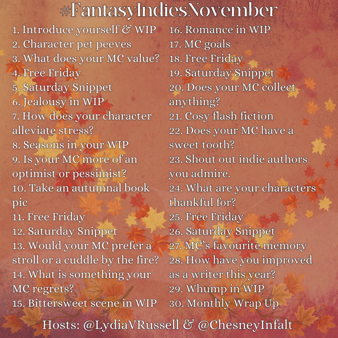 One of Rose's goals is that she wants to progress further into her apprenticeship as a wayfinder since she still has a very long way to go.
#FantasyIndiesNovember <a href="/ChesneyInfalt/">Chesney Infalt</a> <a href="/LydiaVRussell/">Lydia V Russell</a> <a href="/FantasyIndies/">Fantasy Indies</a>