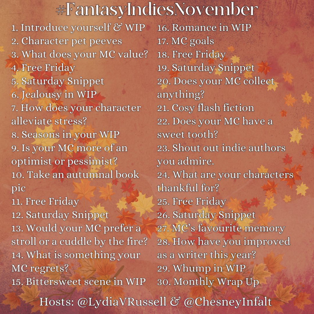 One of Rose's goals is that she wants to progress further into her apprenticeship as a wayfinder since she still has a very long way to go. #FantasyIndiesNovember @ChesneyInfalt @LydiaVRussell @FantasyIndies