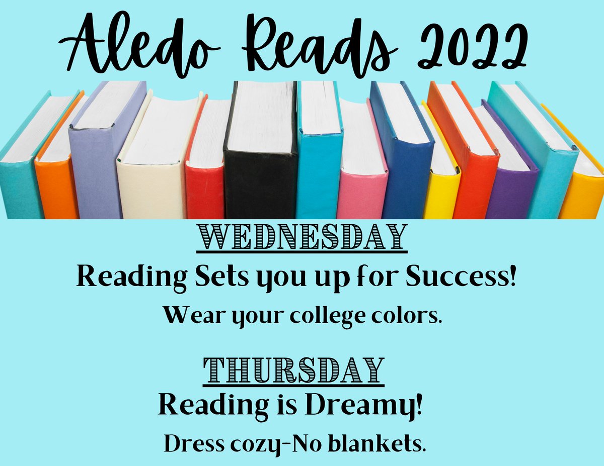 AMS Aledo Reads 2022 Dress Up Days