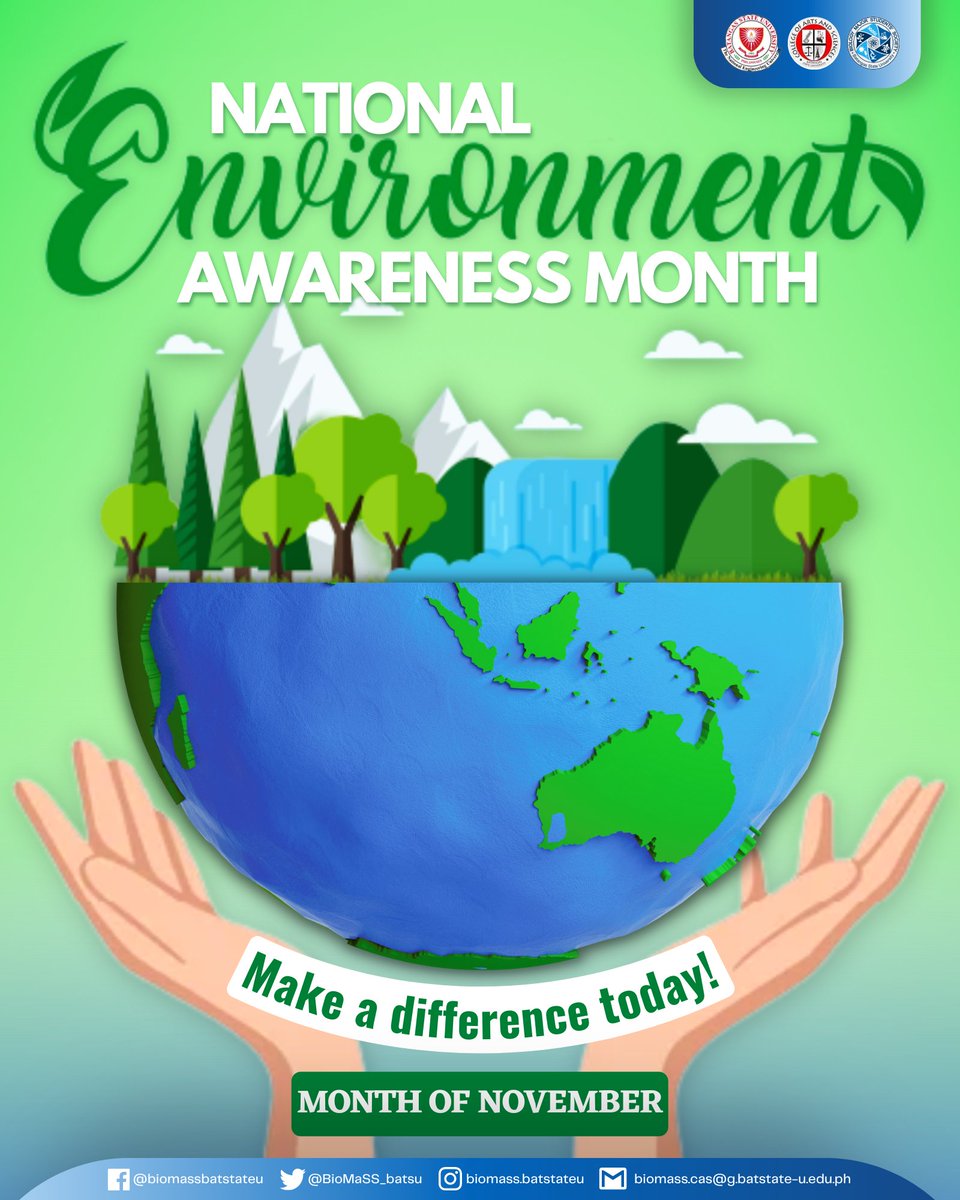 biomasspb's tweet photo. #Rebusbiologia | National Environment Month
"The goal of life is living in agreement with nature." - Zeno
Continue to protect the Environment not only this month but also for the years to come. As we nurture nature, we also secure our future.
#BioMaSS
#NationalEnvironmentMonth https://t.co/23T09tQr5q