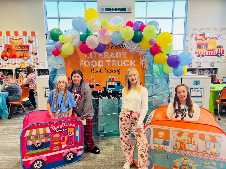 AMS Aledo Reads Literary Food Truck Book Tasting!