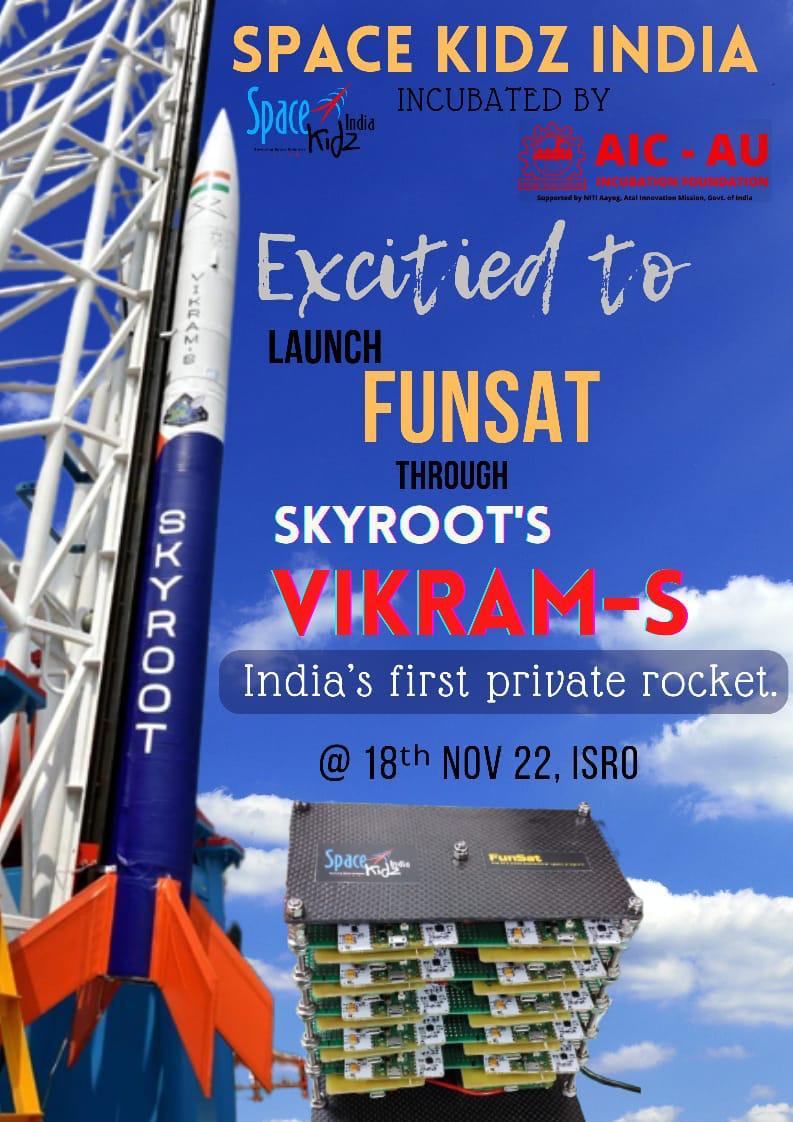Space Kidz India on Twitter "Our most awaited payload FUNSAT is going