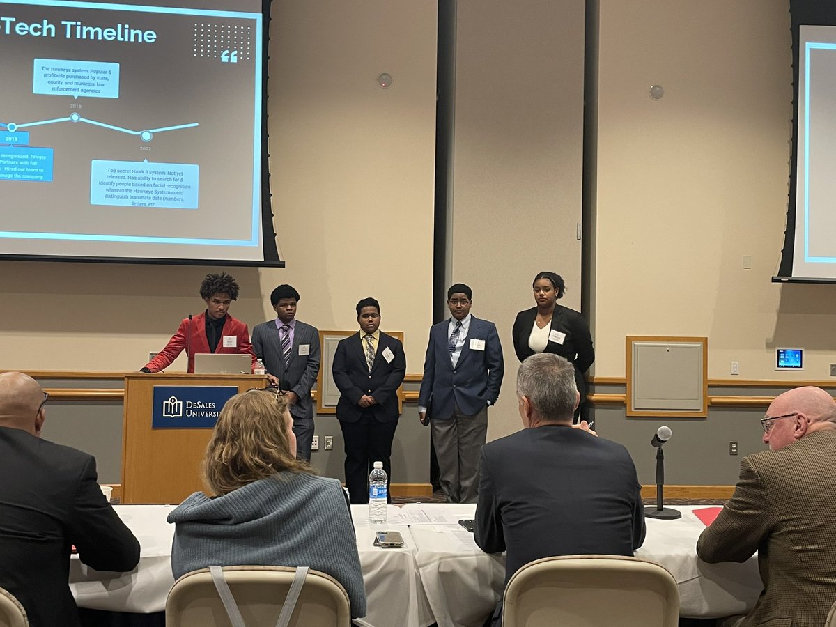 b21allentown's tweet photo. @b21allentown students took 4th place at the @DeSales Ethics Bowl today! Please join us in celebrating their accomplishments. @AllentownSD #Rise https://t.co/pnRzr4FscV