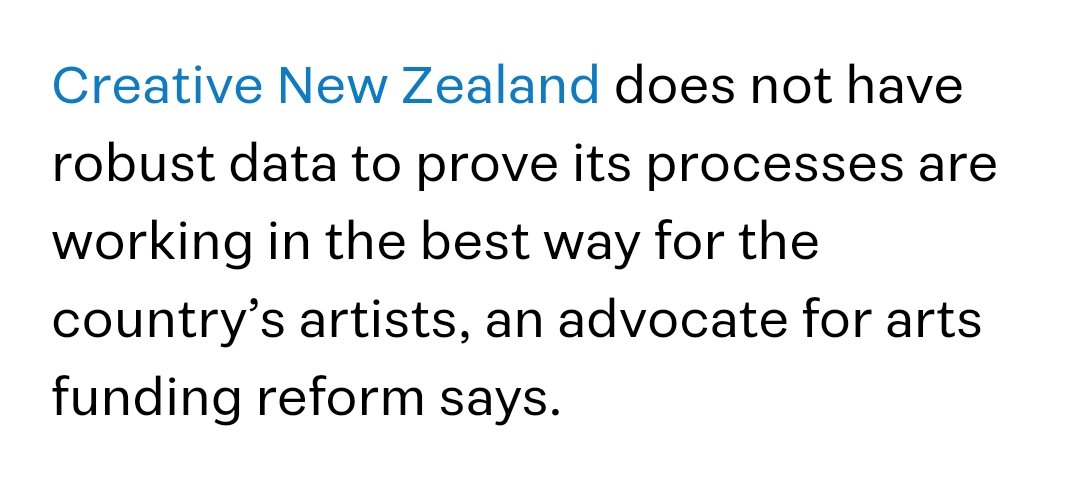 You'd think after the PM intervened to fund Shakespeare Globe Centre NZ + CNZ released its full decision document that the matter could end. But SGCNZ and "arts funding advocate" Terry Sheat seem to be continuing their spurious campaign against CNZ. (from Stuff this week)