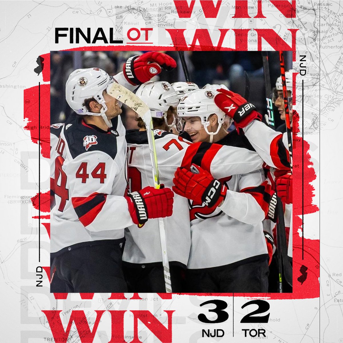NJDevils's tweet image. HOW'S EVERYONE DOING? 

Game Story: bit.ly/3EJJSgU