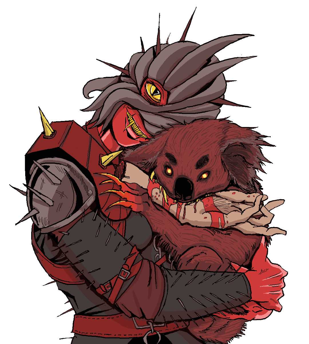 Desadaptado_art's tweet photo. it that hugs
#pathofexile #path_of_exile #Koala #itthatfled #It_that_fled #it_that_fell #POE @pathofexile https://t.co/0Lcykwlj5y