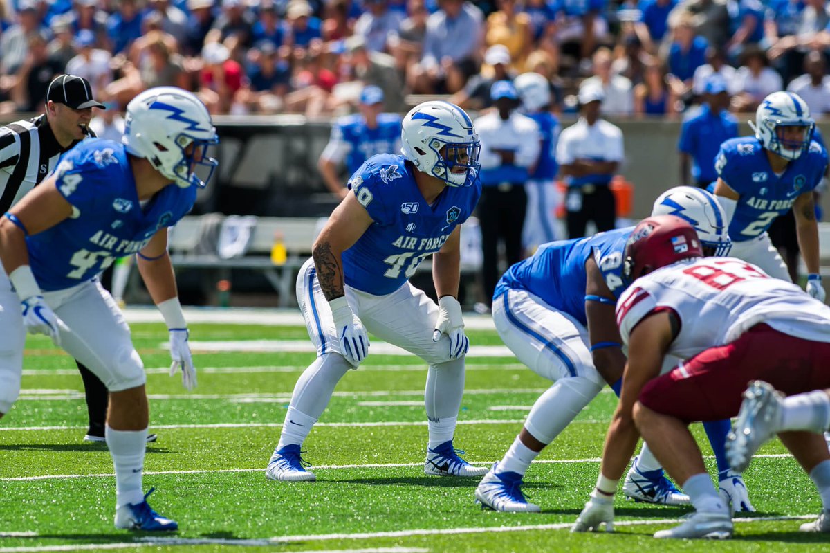 After a great conversation with @Coach_Thiessen I’m excited to receive an offer from the United States Air Force Academy. Go Falcons! @AF_Football @CoachTCalhoun @CoachLamAF @Brian_Knorr @Summitstorm_FB @mvp7on7 @BrandonHuffman @AndrewNemec @JordanJ_