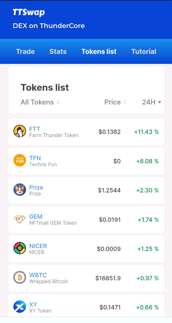 TTFarm_Official's tweet photo. NOW on #TTSWAP LFG $FTT 🚀 https://t.co/TKFD4GrqMH