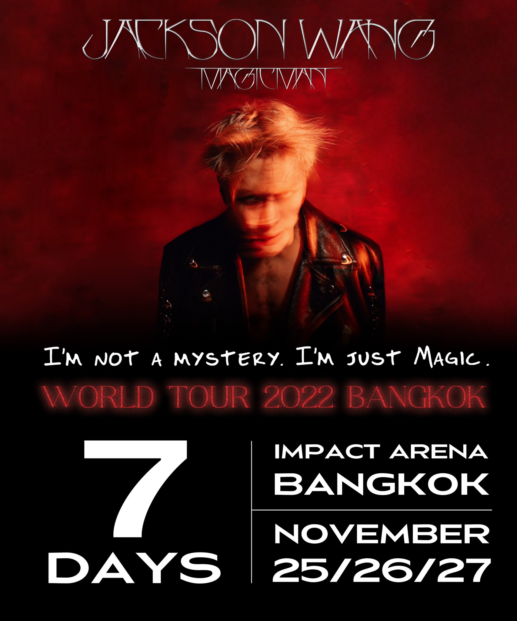 Jackson Wang on Twitter "A new one. A different one. 7 days left. 