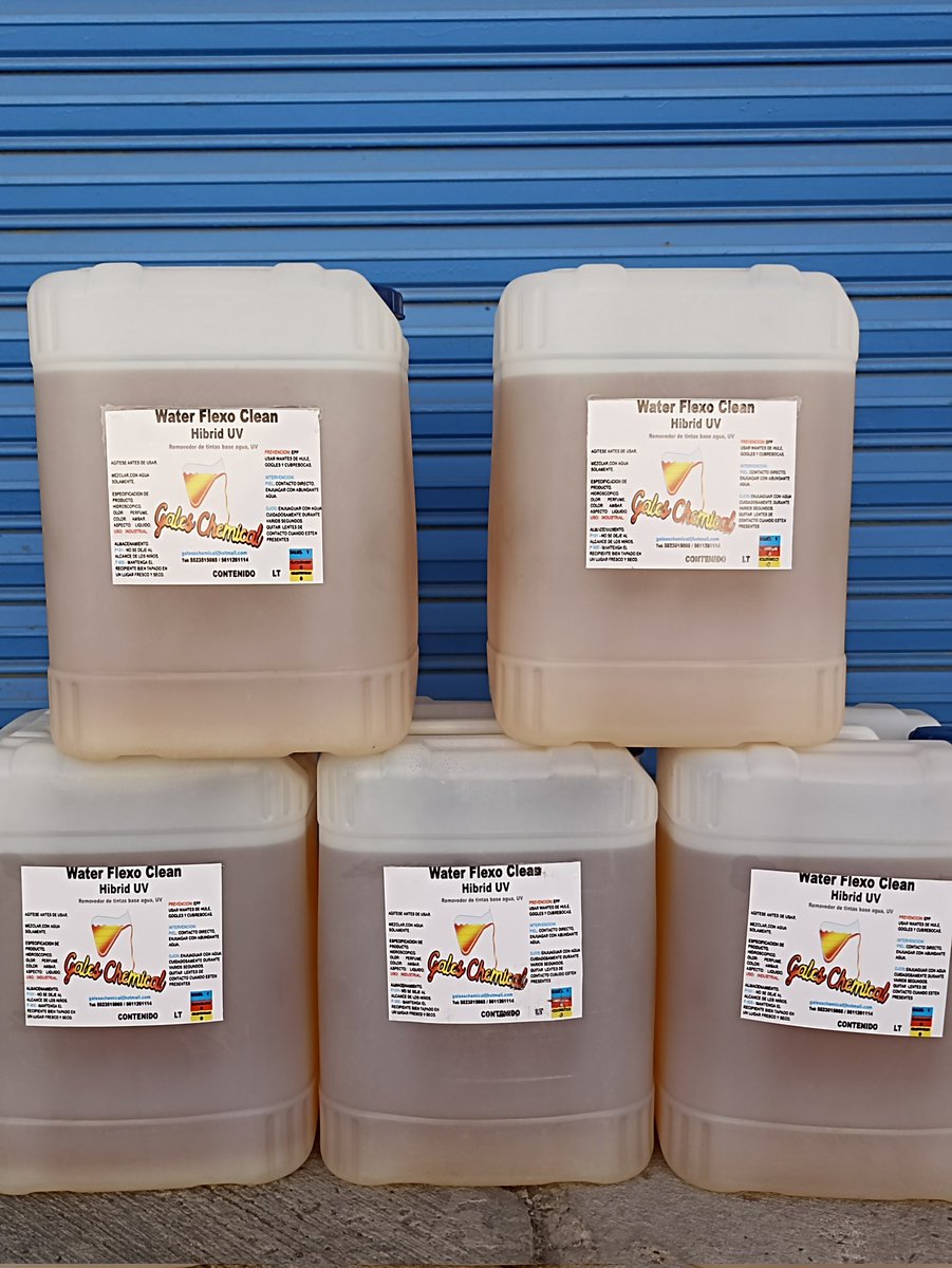 Limpiador de anilox para trabajar con lavadoras automaticas.
5523515085 somos water Flexo Clean