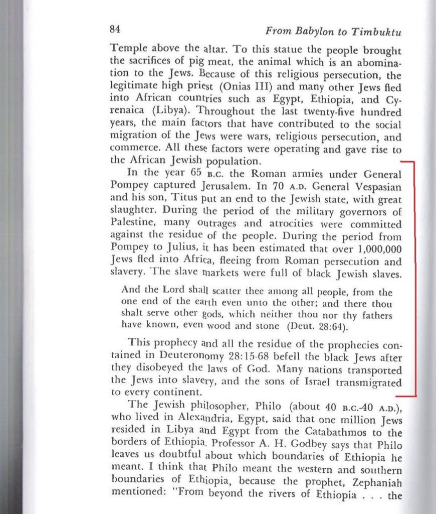 BinTolem's tweet photo. Here’s a chart regarding The Legacy of Israel and Edom

And an excerpt from the book, From Babylon to Timbuktu, pg 84 https://t.co/Qkfe11swxH