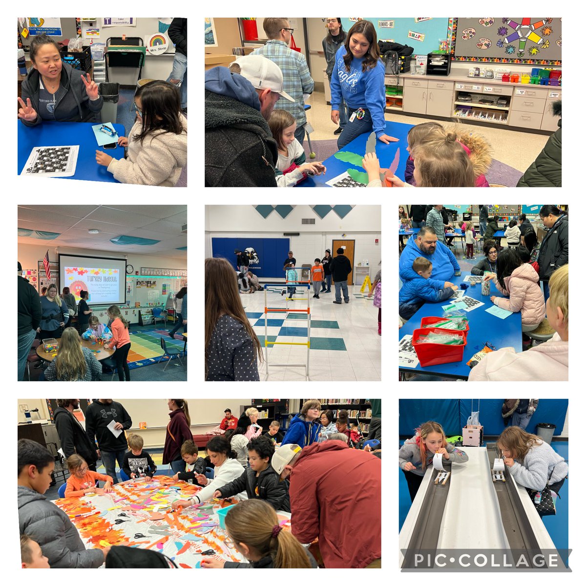 Great night of FUN with our Eagle families! ⁦<a href="/EaglesWees/">WEES_Eagles</a>⁩ #EaglesSoar ⁦<a href="/NKCSchools/">NKC Schools</a>⁩
