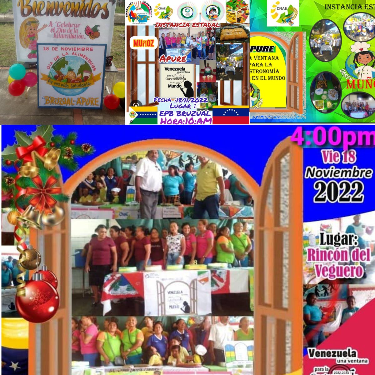 CnaeApure's tweet photo. 📸 *Prensa CNAE*

 *#ApureEducaciónGrandePrósperayProductiva*

La Corporación de Alimentación Escolar CNAE-Apure ya en los preparativos de lo que será el día de mañana una gran fiesta de los alimentos nutritivos. https://t.co/2eZe3O6wCR