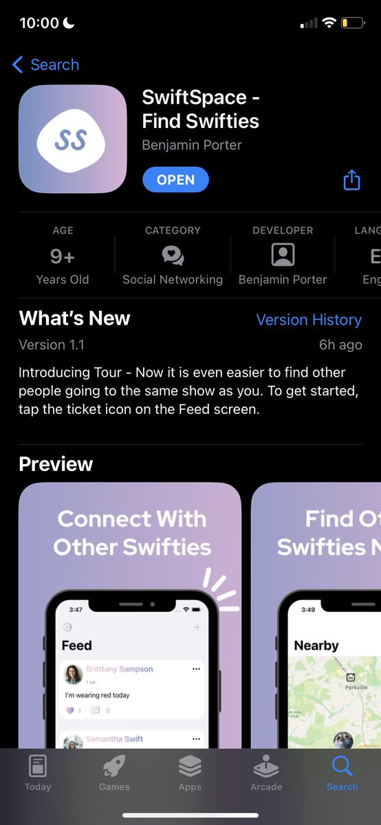 THERES A SWIFTIE APP OMG LETS BE FRIENDS