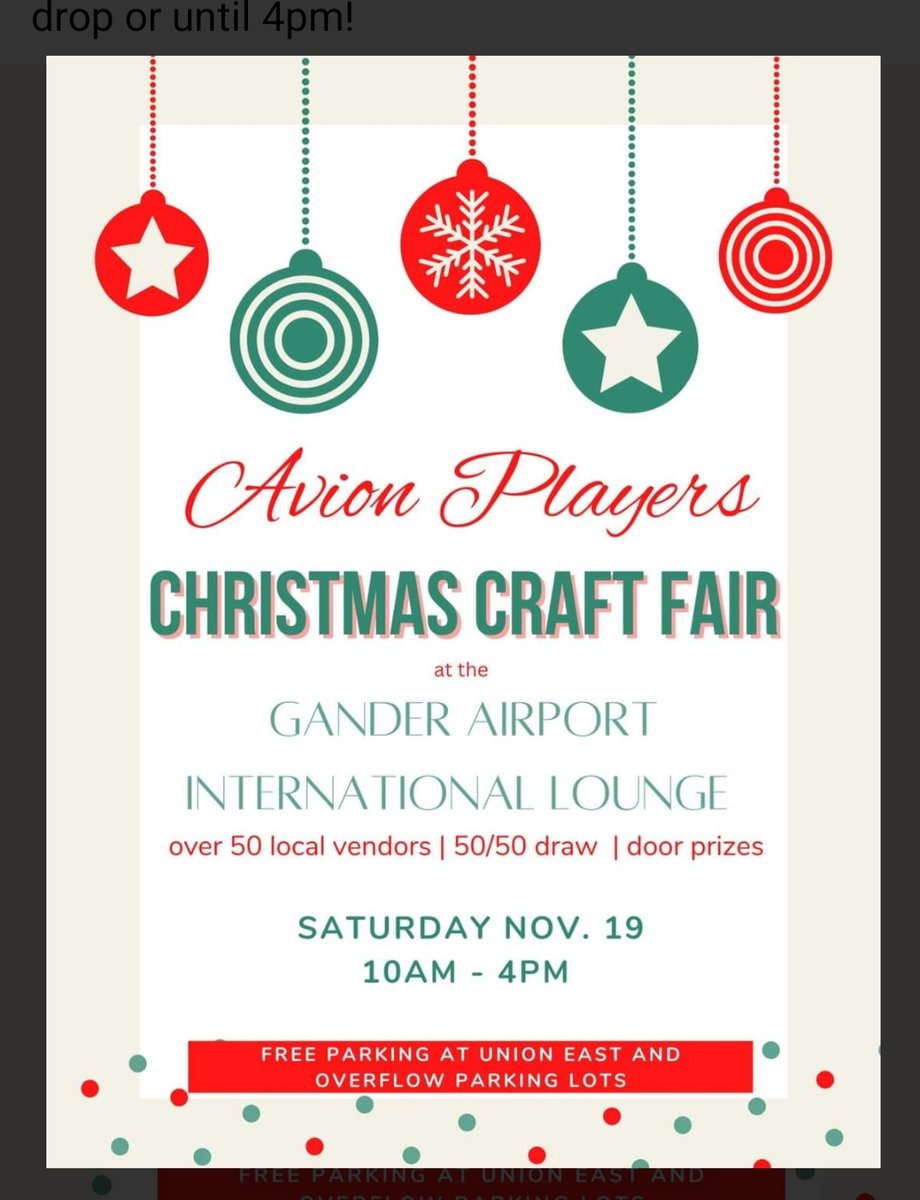 If you are looking to get a jump on your Christmas shopping or just feeling nostalgic for the airport, check this out! <a href="/GanderAirport/">Gander International Airport</a>