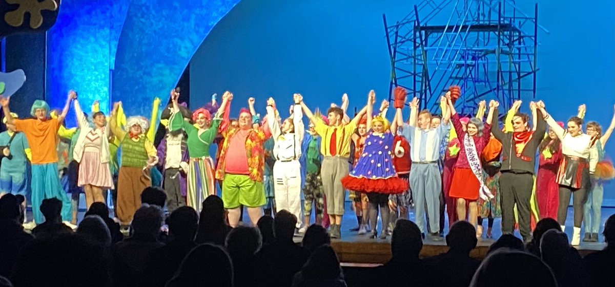 What a great opening night for SpongeBob the musical!  Thank you to Chris Mettert and the wonderful cast and crew for such an entertaining show!
<a href="/ENHighSchool/">EN High School</a> <a href="/CHRISMETTERT/">@CHRISMETTERT</a>