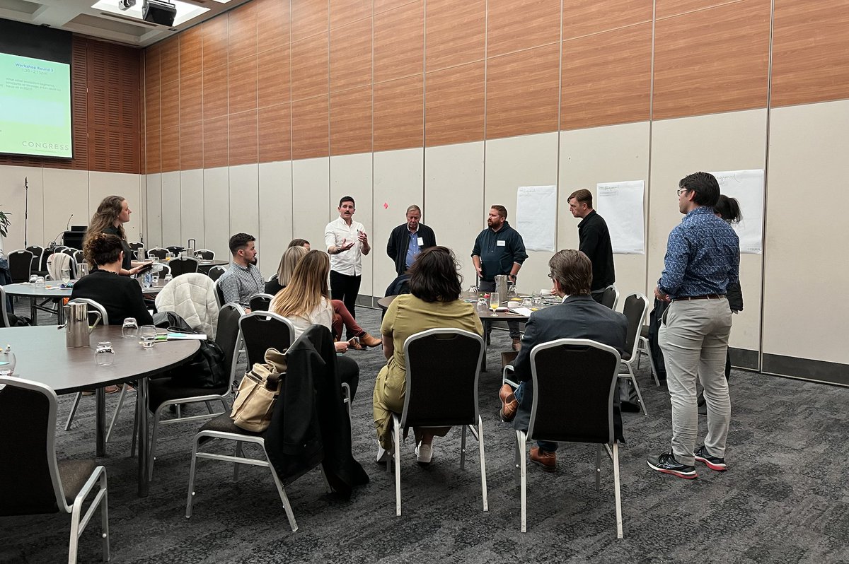 meshpoints's tweet image. Break out sessions are well underway at the #Congress today, as participants discuss focus themes and potential initiatives for 2023, including #sustainability, #technology and #regional.