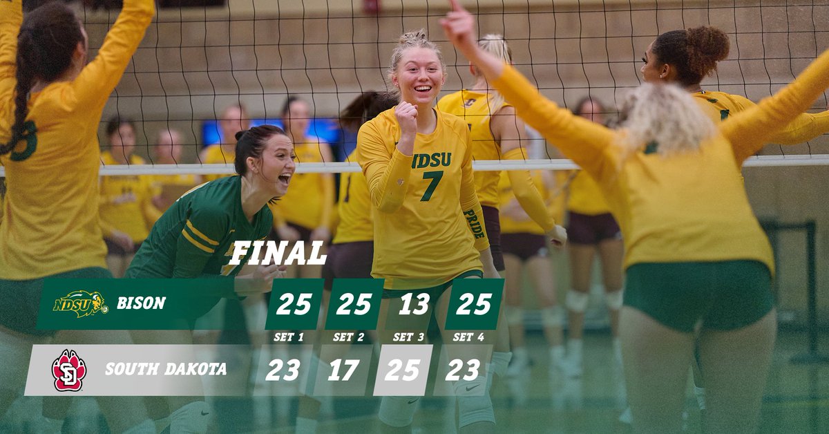 BISON WIN‼️

#GoBison