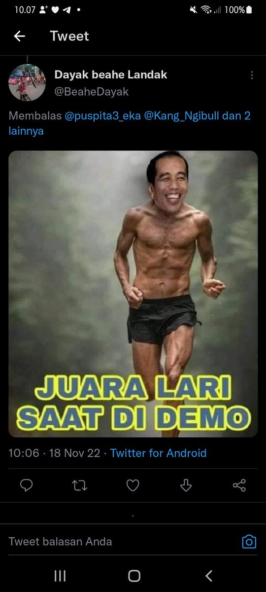puspita3_eka's tweet photo. Model akun kek @BeaheDayak kek gini misal diproses kira2 mendadak ODGJ kek M Mustagfir kmren gak gak ya @DivHumas_Polri https://t.co/EftA25LTco