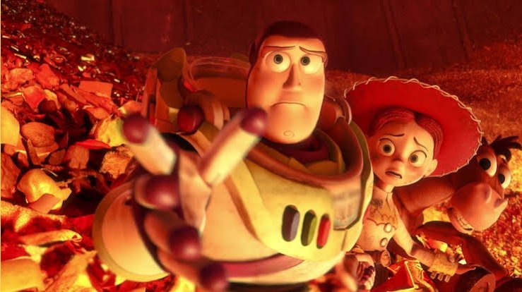 _filipetv_'s tweet photo. O pessoal do Twitter se despendindo um do outro com o risco do possível fim do Twitter na mesma energia dessa cena de Toy Story 3

#RIPTwitter https://t.co/jkLQbf6OTW
