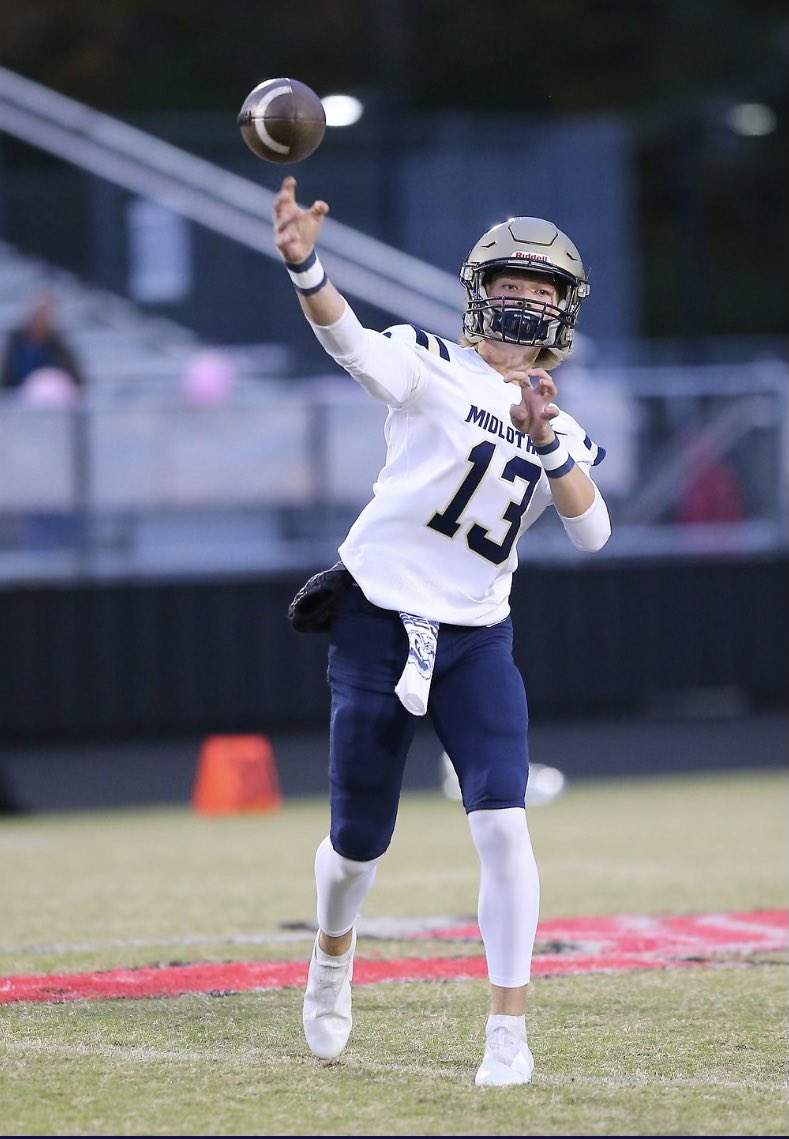 Cooper Meads (@cooper_meads) on Twitter photo Thankful to be named 3rd team all region quarterback. <a href="/MidloTrojansFB/">Midlothian Football</a> <a href="/MidloFBRecruit/">Midlothian Trojan Football Recruiting</a> Thankful to be named 3rd team all region quarterback. <a href="/MidloTrojansFB/">Midlothian Football</a> <a href="/MidloFBRecruit/">Midlothian Trojan Football Recruiting</a>