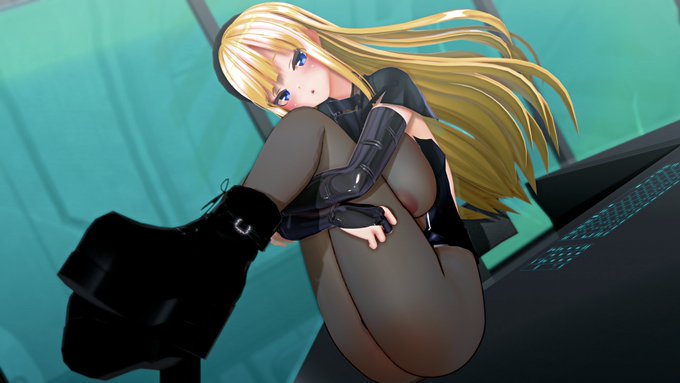 #COM3D2
ニケアリスちゃん。
ムチムチな下半身は......何のためなんでしょうね。 