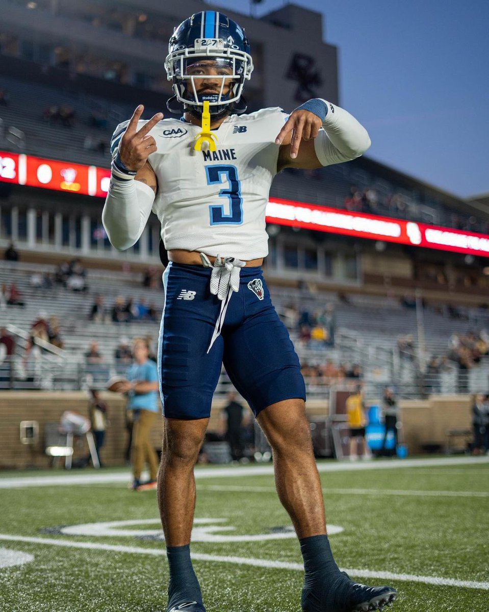 AGTG! I am blessed to receive a D1 offer from the University of Maine! #blackbearnation
