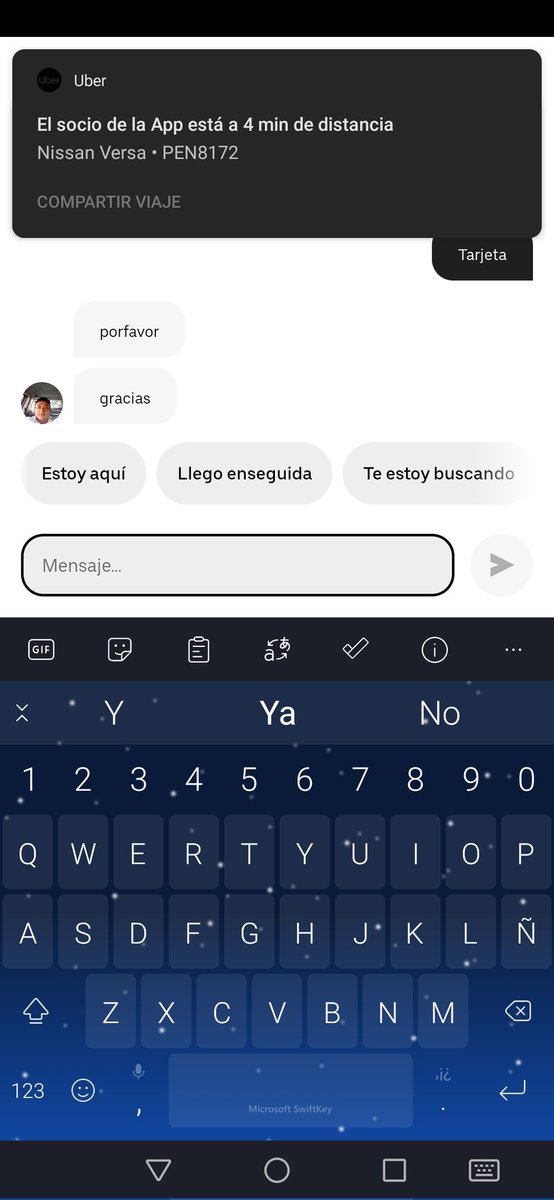 adrian_8879's tweet photo. @Uber_MEX cada dia es mas decadente su servicio, con conductores groseros y poco profesionales, este conductor me hizo esperar 12 min ya que estaba terminando un viaje y cuando esta por llegar por mi me cancela por que el viaje es con tarjeta, terminaron siendo peor que los taxis https://t.co/OLw0nNQrvy