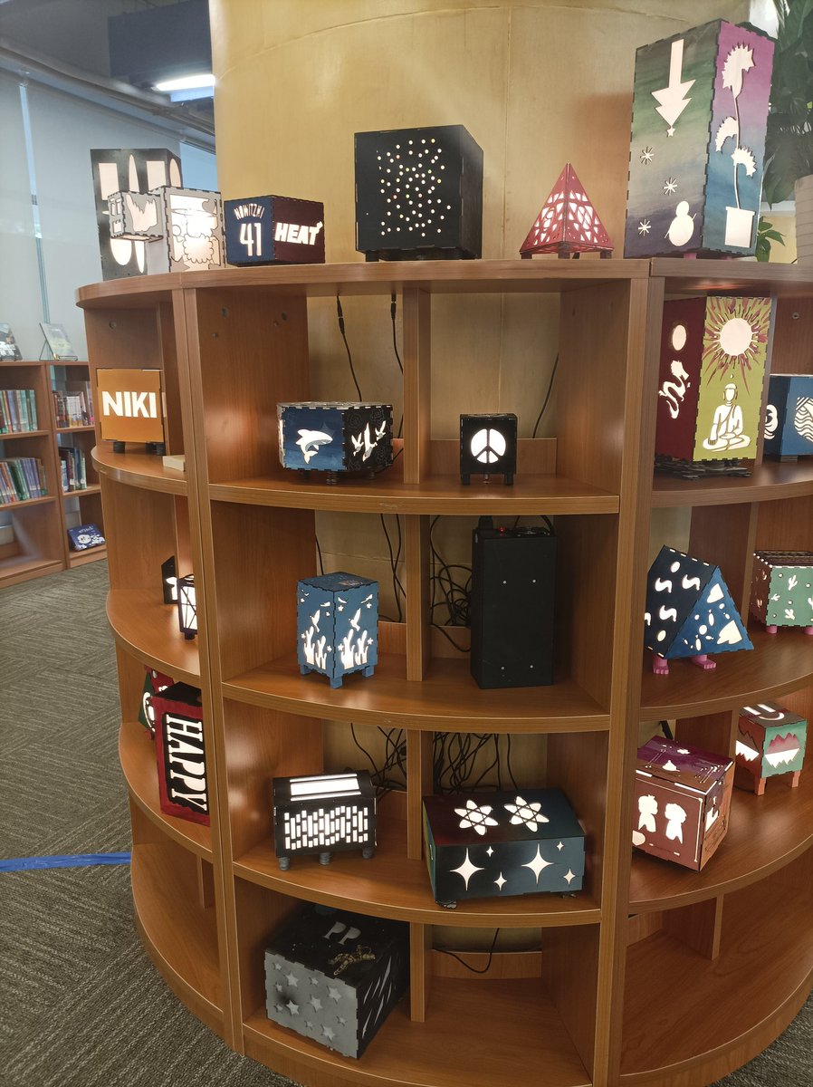 Awesome project from the Design Thinking classes! I love that the <a href="/ncpa_china/">Nansha College Preparatory Academy</a> Library showcases students' work.