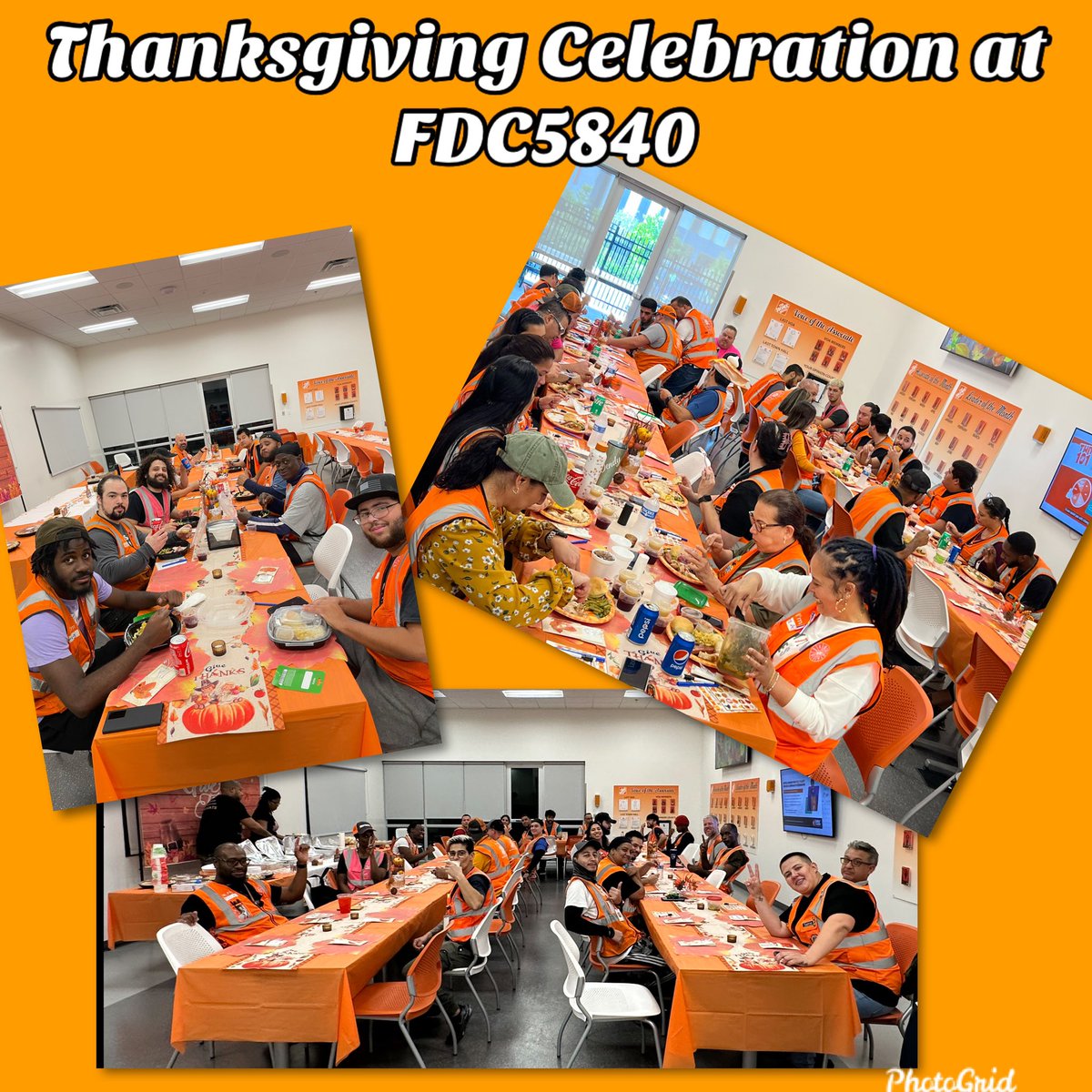 Thanksgiving Celebration for FDC5840 associates!