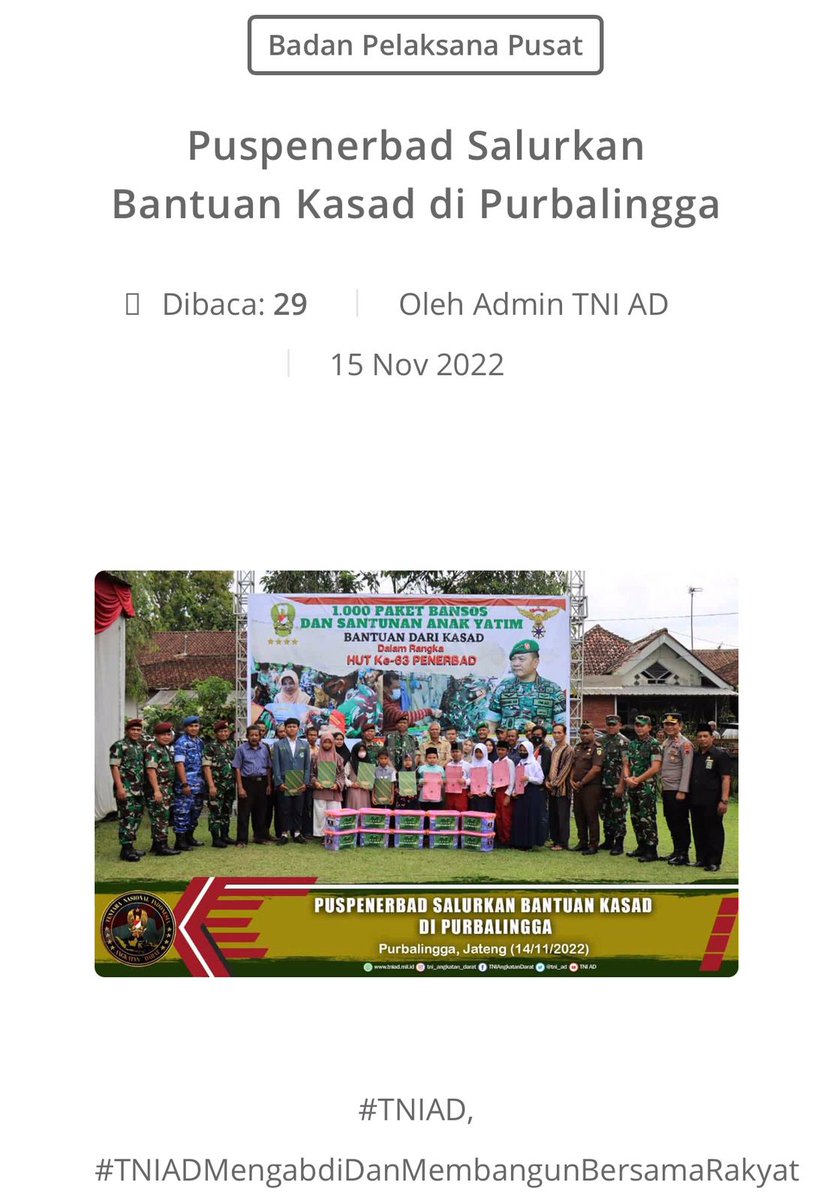 chandra_cndra's tweet photo. ya.. salah satu kegiatannya dgn bantuan sosial dari Kasad Dudung Abdurachman beupa 1000 paket sembako utk masyrakat kurang mampu.

@ngopibareng_DAR

KSAD Jenderal Dudung Abdurachman
Angkatan Darat Di Hati Rakyat
Tulus Utamakan Rakyat https://t.co/MCTJO9L6mf