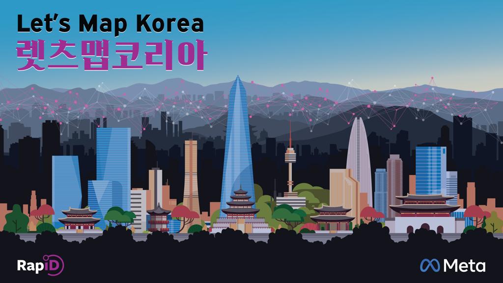 One of the many things I love about #openstreetmap is the community you meet when travelling. 

I'm organising a @MapWithAI workshop on Tuesday in Seoul. We'll map with RapiD from 18:30 onwards at Meta's Seoul office. 

Come join us:
docs.google.com/forms/d/e/1FAI…

#foss4g_korea #foss4g