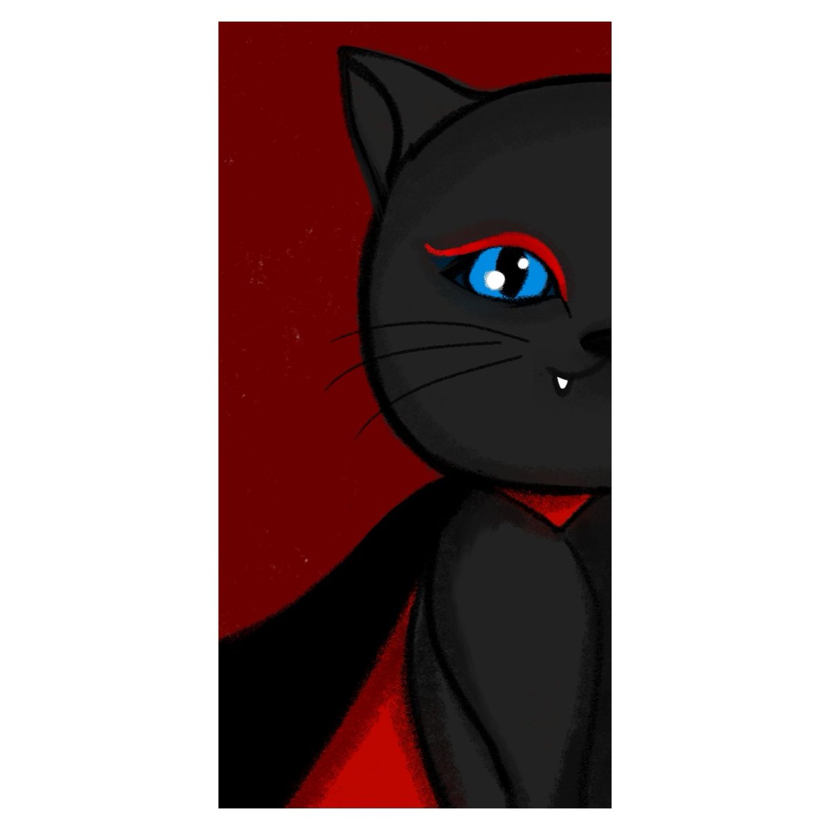 swe_thuzar's tweet photo. Meow Vampire
#JAM #ibisPaintX 
#digitaldrawing #DigitalArt https://t.co/nkJlxa4OIP