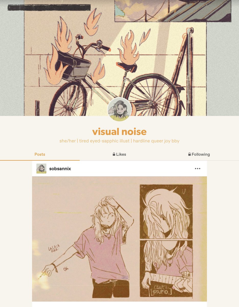 ok fine just in case! -- stalk me at these other places :^^)
⁍ Insta: https://t.co/CjXuOCni2w
⁍ super secret tumblr: https://t.co/IhmqspJlyj
feel free to reply and drop urs