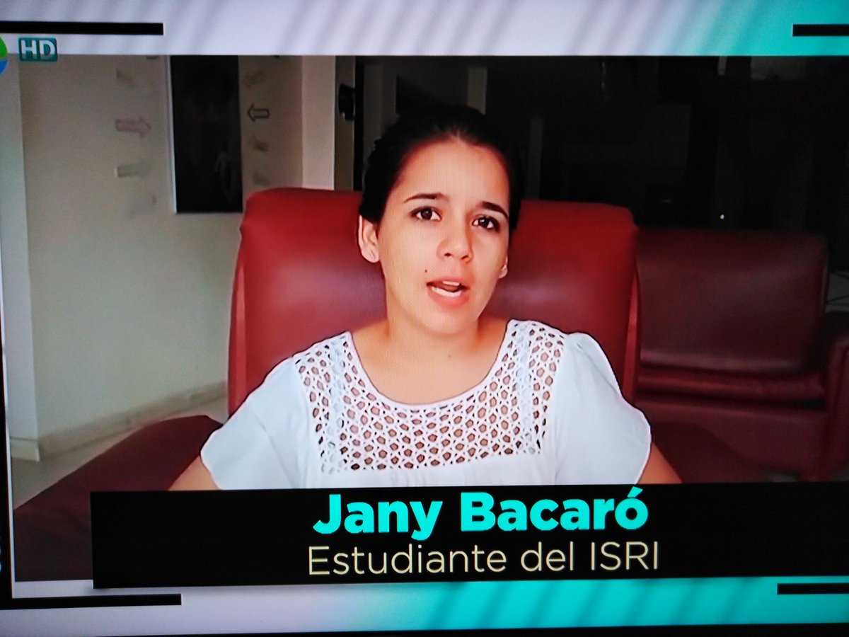 Los estudiantes del <a href="/ISRICuba/">ISRI Cuba</a> irrumpieron en la TV gracias a la gentileza de los realizadores del programa #ConFilo.

Hoy expusieron sus puntos de vista referente a la manipulación mediática de los conflictos internacionales a través de los #Memes.

#OrgulloISRI
#DeLaTallaDeRoa