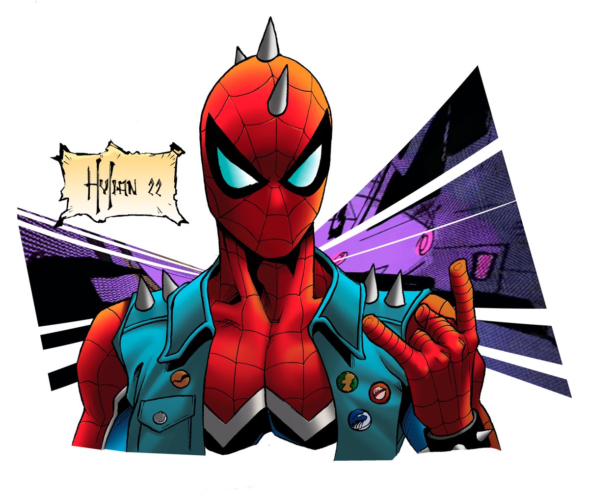 Hylian_Artbert's tweet photo. Spider-Punk
Anyone else excited to see this guy in the Across the Spiderverse movie?
#SpiderMan #SpiderManAcrossTheSpiderVerse #Spiderverse #SpiderPunk #Marvel #MarvelComics
#DigitalArtist #Quickpractice https://t.co/2L3ljG5uoM