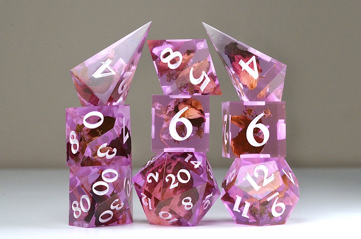 2crit2quit's tweet photo. ✨⚡️
If this room implodes like a dying star you can find me in the other rooms @2crit2quit ~ I’ll be updating the shop in a few days w a bunch of requested sets, stay tuned  
#dice #ttrpg #dicemaker #dnd #deathsave #dicesets https://t.co/QWM3Hy2b7c