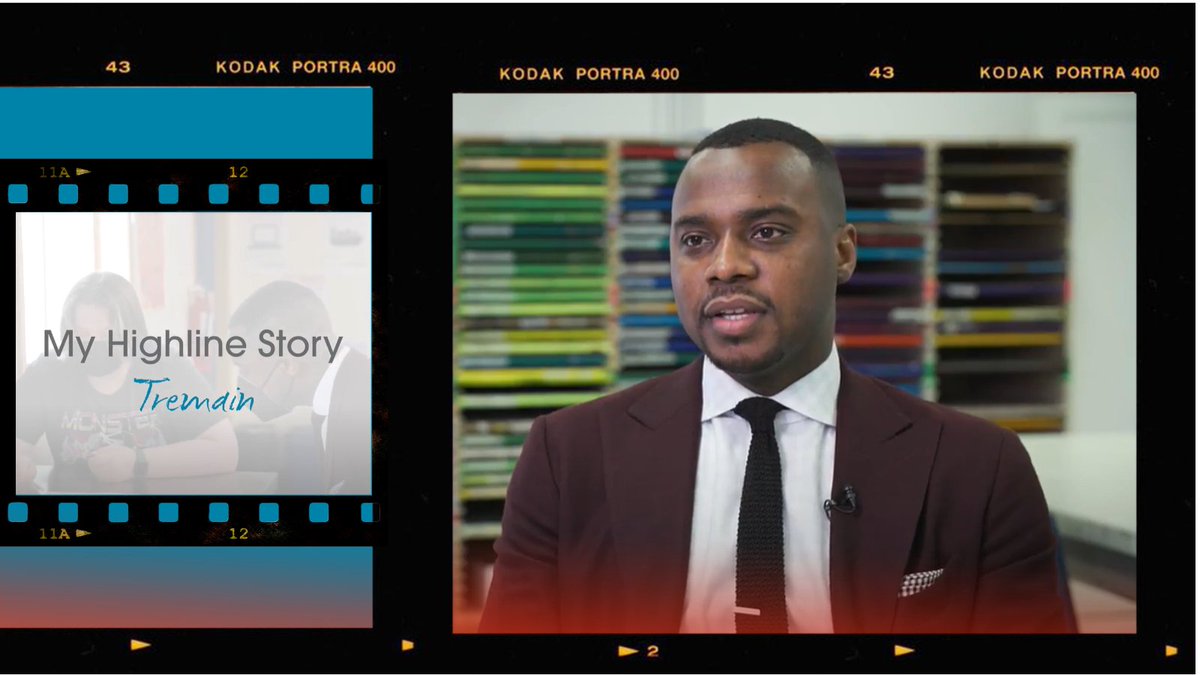 Principal <a href="/treholla/">Tremain Edge Holloway, Ed. M</a> finds at least 1 similarity between principals and professional athletes: both have the power to positively impact young people. That is what motivates Tremain each and every day. <a href="/TheMaritimeHS/">Maritime High School</a>
See Tremain's #MyHighlineStory here: 🎬 vimeo.com/725126317