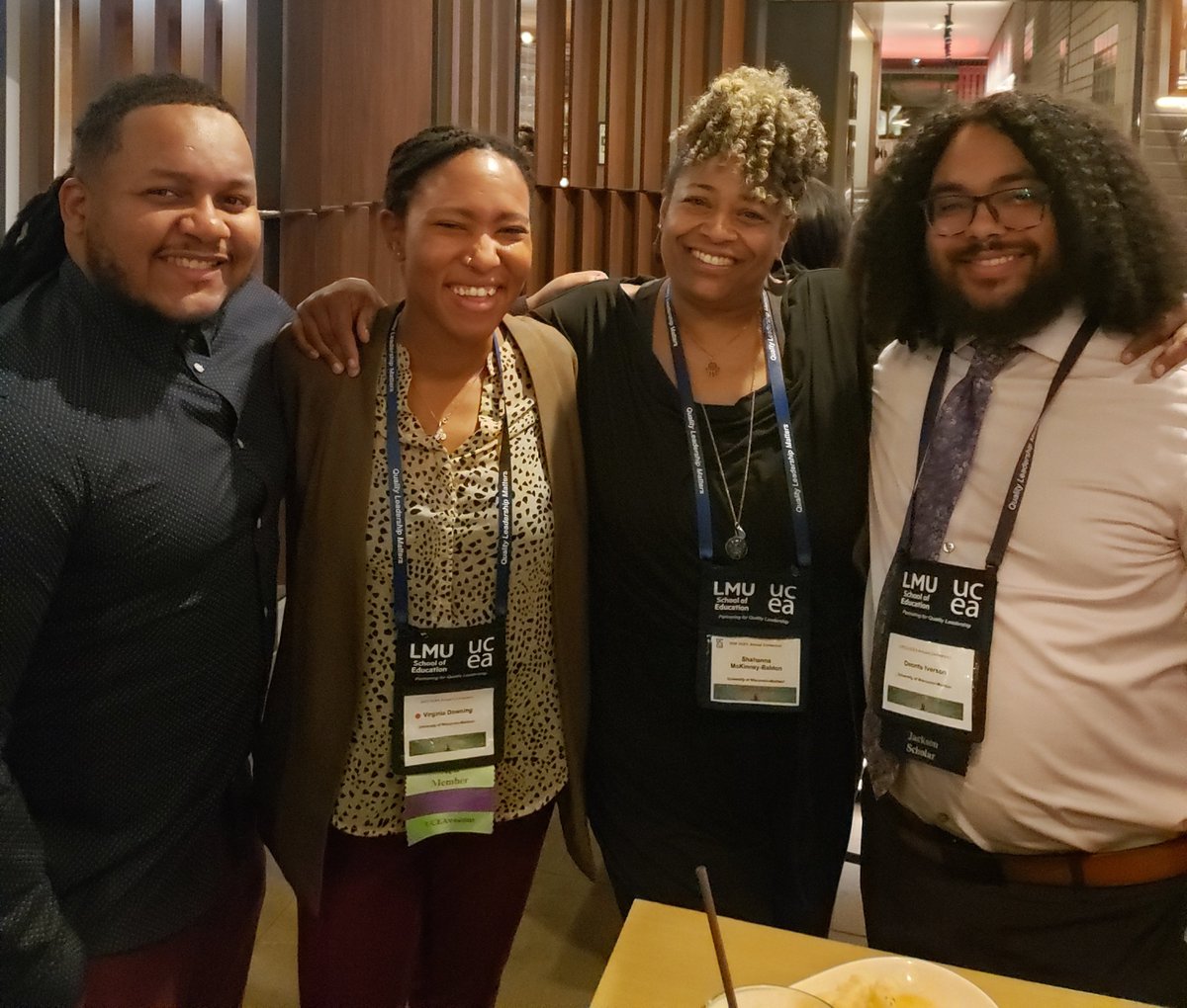 Proudly representing <a href="/WEPOPwisc/">WEPOP</a> <a href="/WCER_UW/">WCER</a> <a href="/UWMadEducation/">UW–Madison School of Education</a> at University Council on Educational Administration 2022 annual conference! #UCEA22 #badgers <a href="/ginid08/">Virginia Downing, PhD</a> <a href="/cdgreer_/">CJ</a>