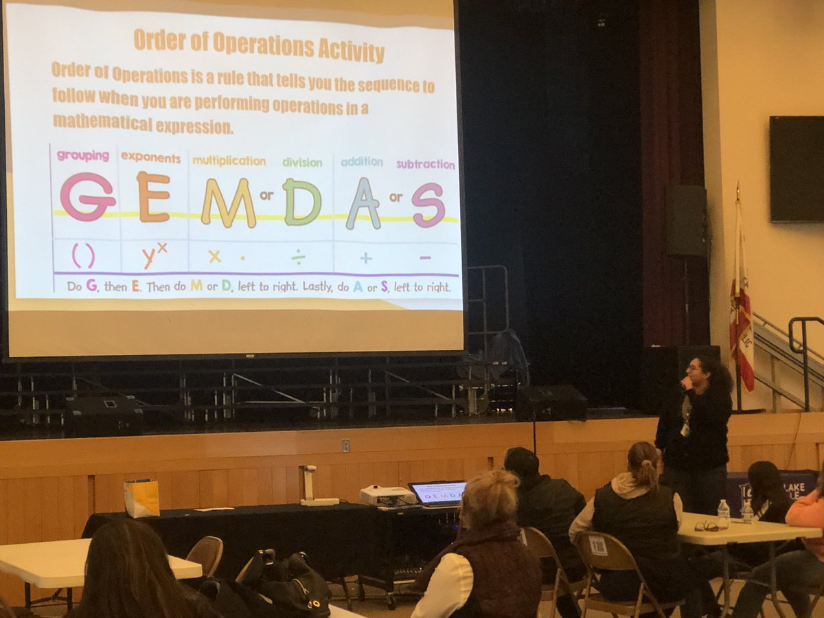 ELM Math Night. Our math teachers sharing best practices, our parents working collaboratively and everyone having fun! And the winner of the “Estimation Challenge”… Mrs. Chan!! Congratulations! Go Tritons!!