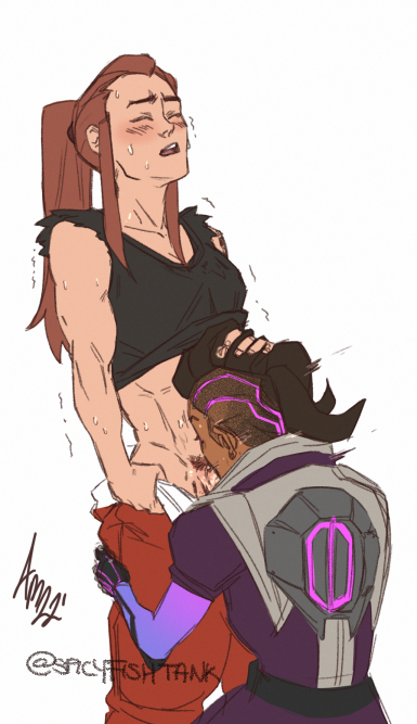 Not your usual program on a not so usual night.

Rare pair of Sombra and Brig :> Cybermechanic

Was made for a gift.