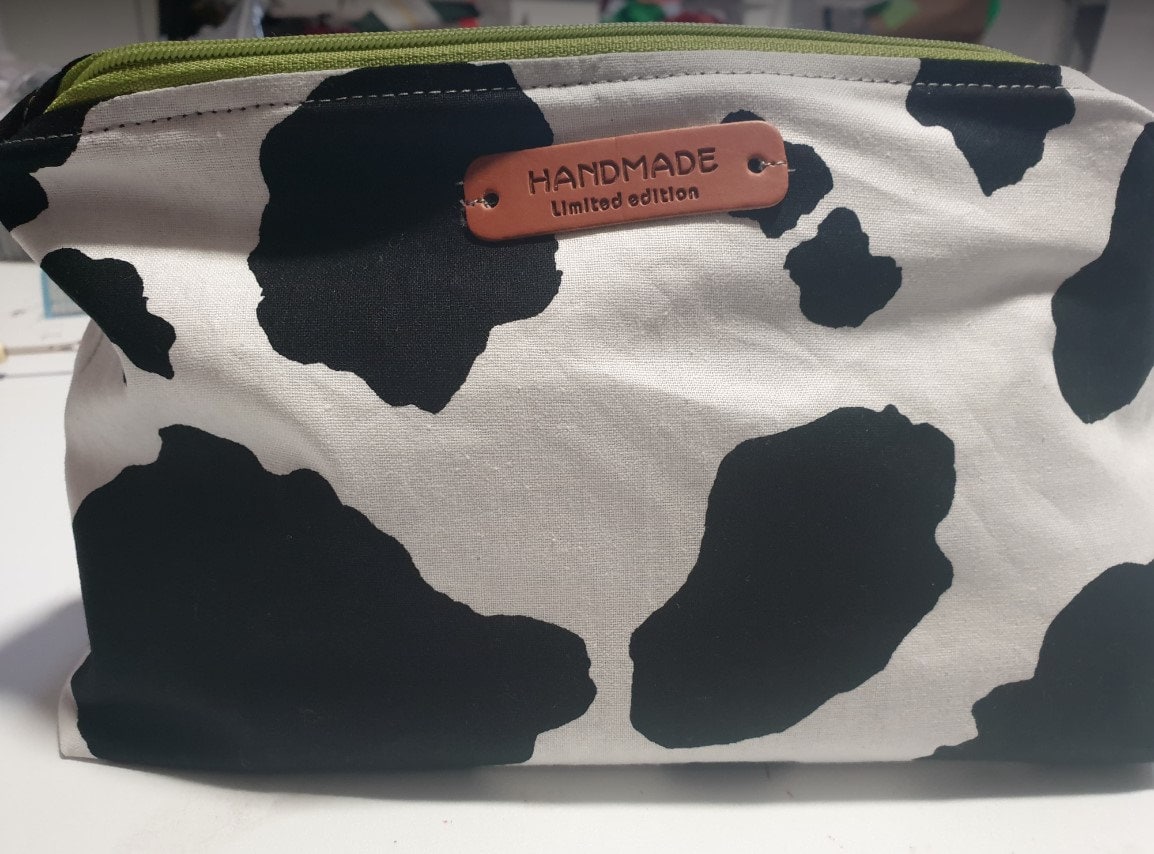 MichelleAldam's tweet photo. Excited to share the latest addition to my #etsy shop: HANDMADE | durable lining | cosmetics | zipper pouch | boxed base | travel bag | pencil case | toiletry bag | Cow Print graphic https://t.co/GY7UKyT5La #black #yellow #mod #backtoschool #christmas #white #pouch https://t.co/iSvU18SyPo
