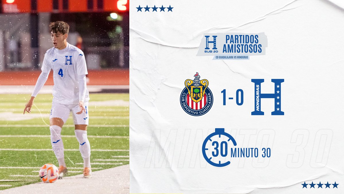 FFH_Honduras's tweet photo. ⏱ 3️⃣0️⃣'

Los de la #HU20 han mantenido el balón en los últimos minutos y llegadas de peligro, sin embargo el empate se niega para #Honduras🇭🇳.

#VamosHonduras #Sipodemos https://t.co/R7xi0vsDqo